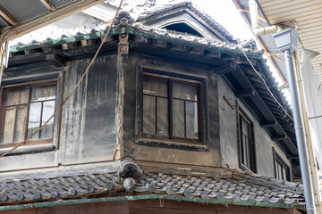 Fototapeta na wymiar 日本の兵庫県加古川市の古くてとても美しい建物