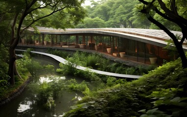 Futuristic Portrait with Neon Colors