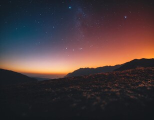 sunset in the mountains, high-quality wallpapers
