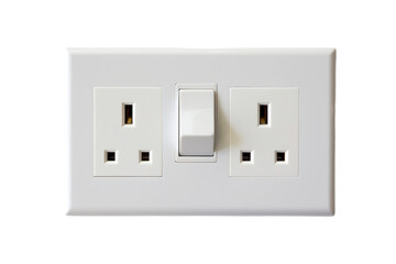 Electrical Power Outlet Showcase Isolated on transparent background