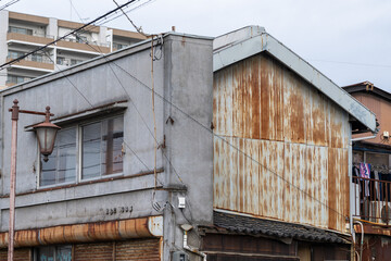 日本の兵庫県加古川市の古くてとても美しい建物