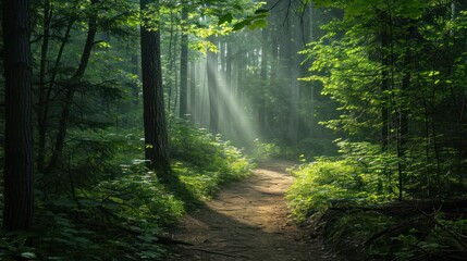 Fototapeta premium A Path Through The Forest