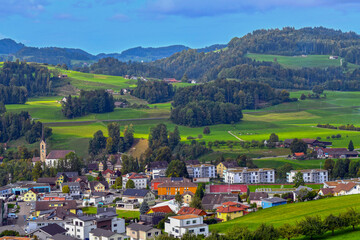 Gemeinde Lütisburg im Kanton St. Gallen (Schweiz)	