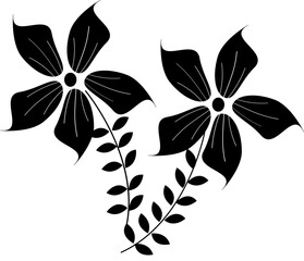 Beautiful Flower Vector Stock Photo