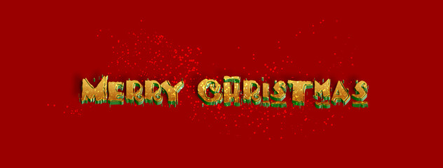 Merry christmas hand lettering calligraphy isolated on white background. Vector holiday illustration element. Merry Christmas script calligraphy	