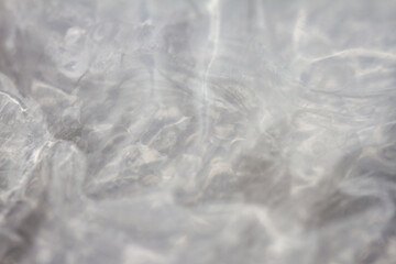 Extreme macro of plastic bubble wrap texture