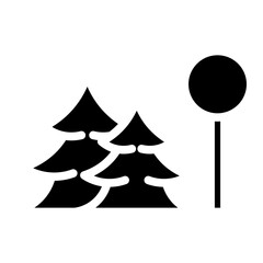 pine tree glyph 