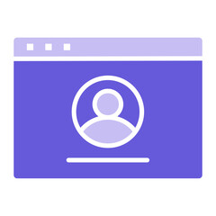 Browser Login Icon of Coding and Development iconset.