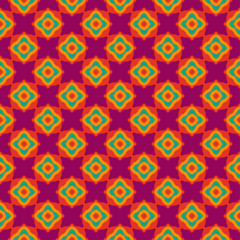 flower pattern abstract geometric indian block print