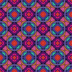 flower pattern abstract geometric indian block print
