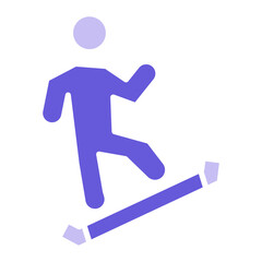 Snowboarder Icon of Seasonal iconset.