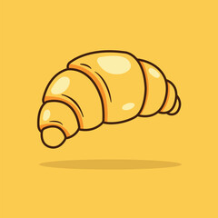 Croissant, a French delight, boasts thin, crispy layers and a soft, flaky inside. With a golden hue and a buttery taste, it's perfect for breakfast or a tempting snack