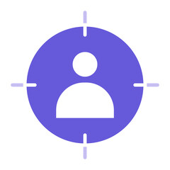 Target Audience Icon of Digital Marketing iconset.