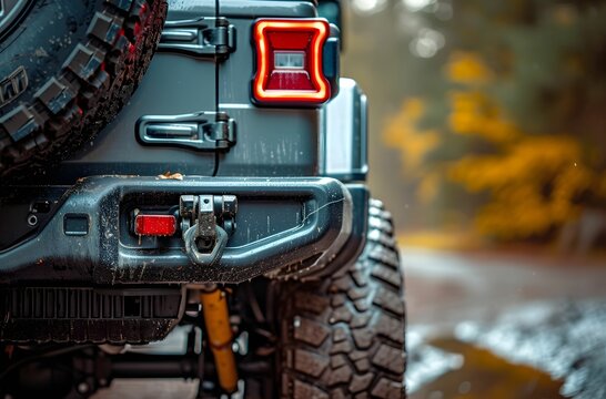 Enhance Your Jeep Wrangler - Trailer Hitch Attachment for Off-Road Adventures on Amazon