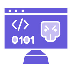 Hack Code Icon of Security iconset.