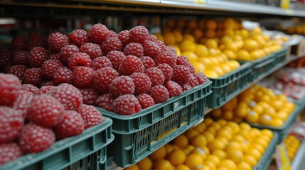 Fototapeta na wymiar fruit in a market