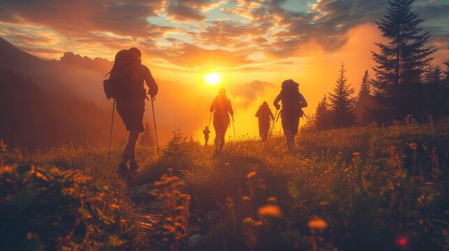 running happy interracial smiling family, enjoy a beautiful moment life