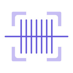 Barcode Icon of Shopping and Ecommerce iconset.