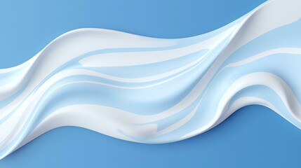 Abstract Vector Gradient Color Wave with Paint

