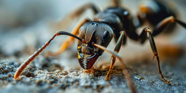 Ant on the ground. Ant macro. Ant on the ground. Ant macro. Ant macro. Ant macro