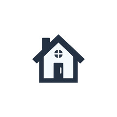 Fototapeta premium simple house logo vector illustration template design