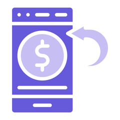 Receive Money Icon of Work from Home iconset.