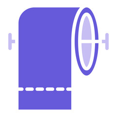 Toilet Paper Icon of House Cleaning iconset.