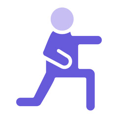 Lunges Icon of Workout App iconset.