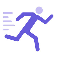 Running Icon of Workout App iconset.