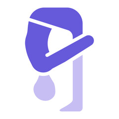 Forward Bend Pose Icon of Physical Fitness iconset.
