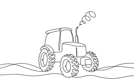 recommend clip art: Tractor. Agriculture. Field