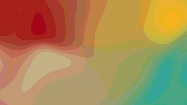 Looping animation posterize background with retro color, 1990s concept