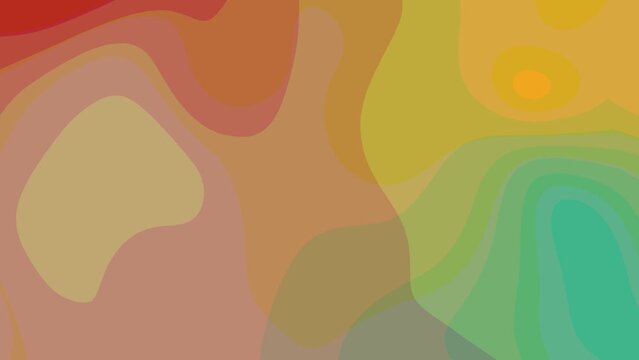 Looping animation posterize background with retro color, 1990s concept