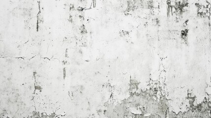 Fototapeta premium White wall background cement texture old vintage