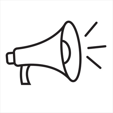 mega phone icon. Megaphone Icon Vector Logo Design.555