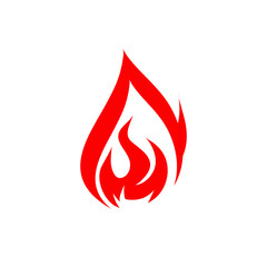 Red Fire Icon