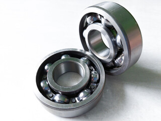 Rolling Resilience: Close-Up Marvel of Motorcycle Wheel Bearing