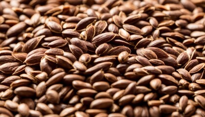 Obraz premium A pile of brown seeds or beans