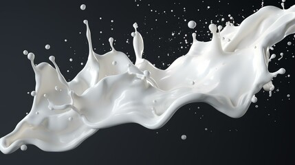 Milk Splash or Yogurt Cream Melt Splash

