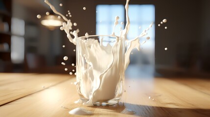 Milk Splash or Yogurt Cream Melt Splash

