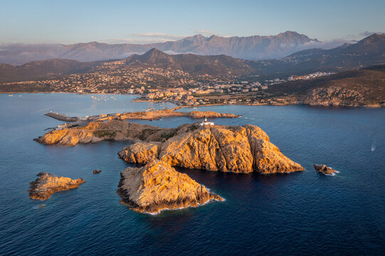 Stunning Coastline at L'&Icirc;le-Rousse, Corsica, France