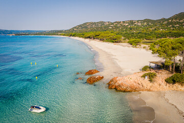 Gorgeous Palombaggia Beach, Corsica, France 