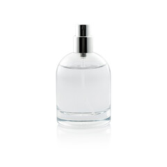 Naklejka premium perfume bottle isolated on white background. copy space for your text