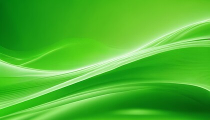 A green and white abstract image of a wave