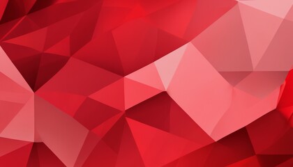 A red and white geometric pattern