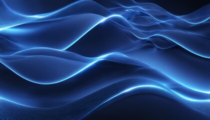 Blue and white ocean waves in the ocean