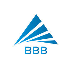BBB Letter logo design template vector. BBB Business abstract connection vector logo. BBB icon circle logotype.

