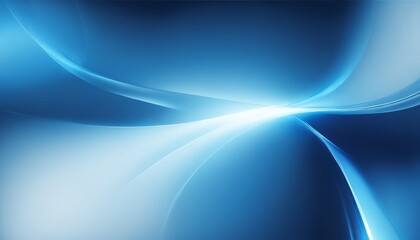 A blue and white abstract image of a tunnel