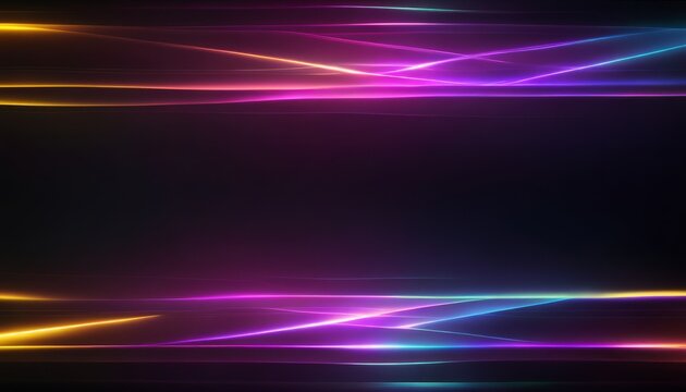 A colorful background with yellow, purple, and blue streaks