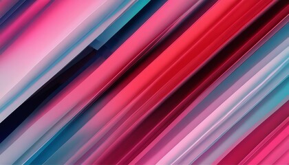 Fototapeta premium A colorful striped background with pink, blue, and red